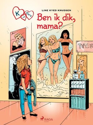 cover image of K van Klara 14--Ben ik dik, mama?